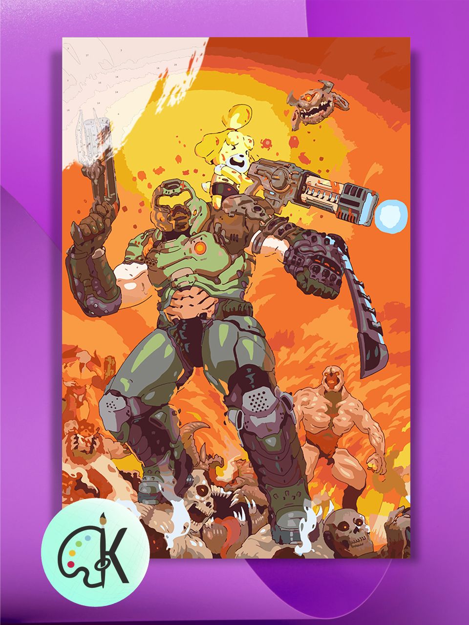 Картина по номерам на холсте Культура Цвета DOOM CROSSING, 40 х 60 см, DOOM CROSSING
Картина по номерам на холсте Культура Цвета DOOM CROSSING, 40 х 60 см, DOOM CROSSING