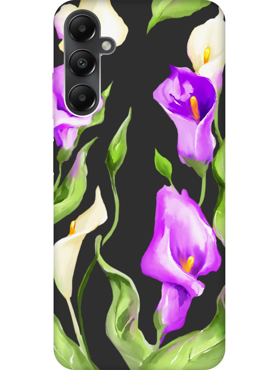 Матовый Soft Touch силиконовый чехол на Samsung Galaxy A05s "Amazing Callas" черный, Черный;зеленый;фиолетовый, 20001457
Матовый Soft Touch силиконовый чехол на Samsung Galaxy A05s "Amazing Callas" черный, Черный;зеленый;фиолетовый, 20001457