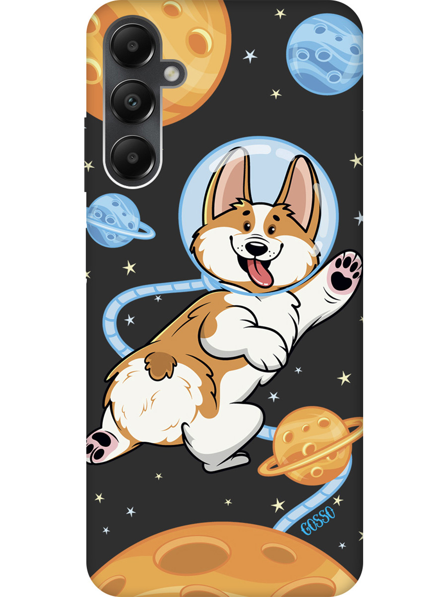 Матовый Soft Touch силиконовый чехол на Samsung Galaxy A05s "CosmoCorgi" черный, Черный;коричневый, 20001457
Матовый Soft Touch силиконовый чехол на Samsung Galaxy A05s "CosmoCorgi" черный, Черный;коричневый, 20001457