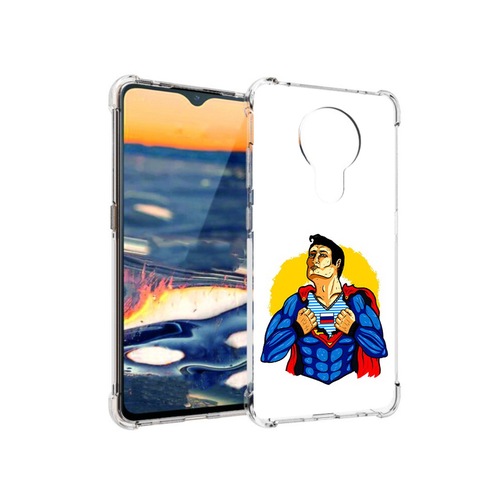 Чехол MyPads Tocco для Nokia 5.3 русский супермен (PT227052.106.591), Прозрачный, Tocco
Чехол MyPads Tocco для Nokia 5.3 русский супермен (PT227052.106.591), Прозрачный, Tocco