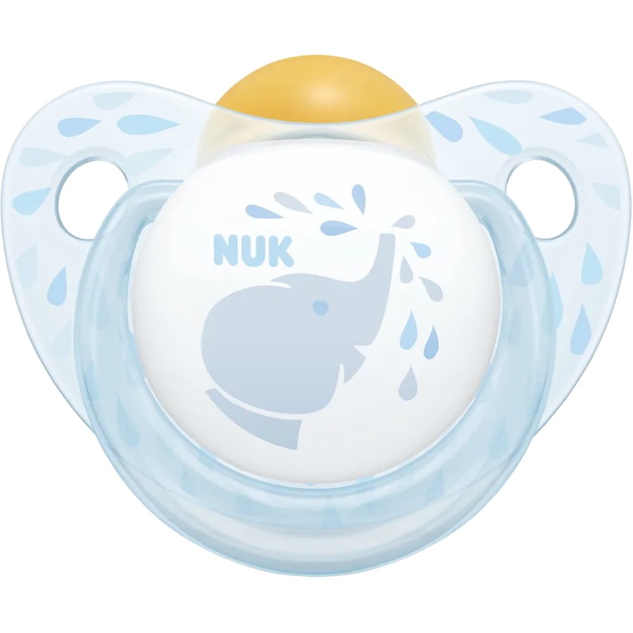Пустышка ортодонтическая латексная NUK Baby Blue 6-18 мес с контейнером голубая 10734024
Пустышка ортодонтическая латексная NUK Baby Blue 6-18 мес с контейнером голубая 10734024