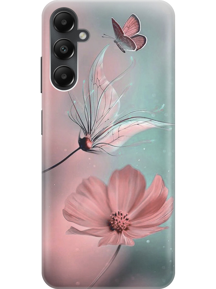 Силиконовый чехол на Samsung Galaxy A05s "Бабочка и цветы", Голубой;розовый;серый, 20001456
Силиконовый чехол на Samsung Galaxy A05s "Бабочка и цветы", Голубой;розовый;серый, 20001456
