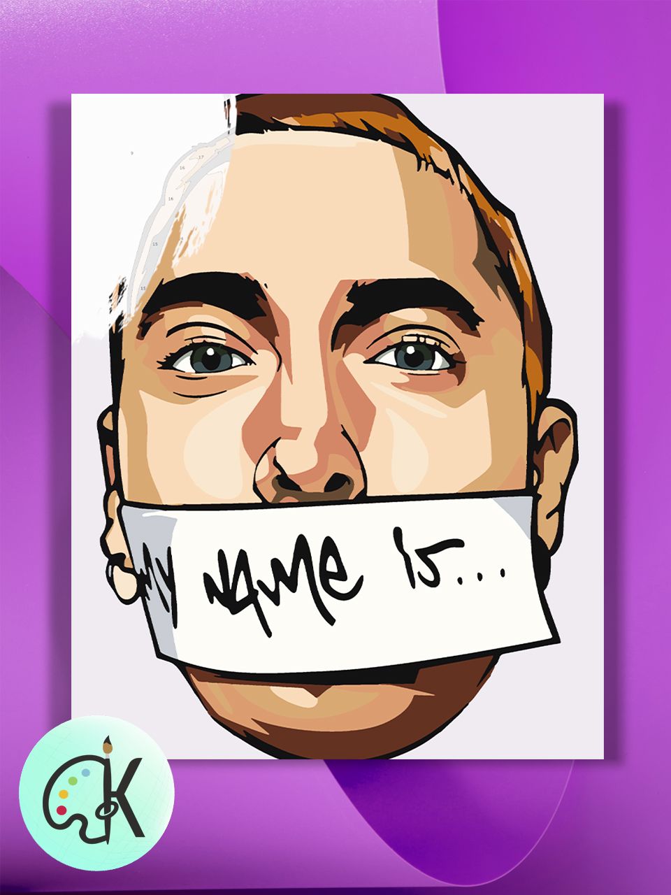 Картина по номерам на холсте Культура Цвета Eminem - my name is, 40 х 60 см, Eminem - my name is
Картина по номерам на холсте Культура Цвета Eminem - my name is, 40 х 60 см, Eminem - my name is