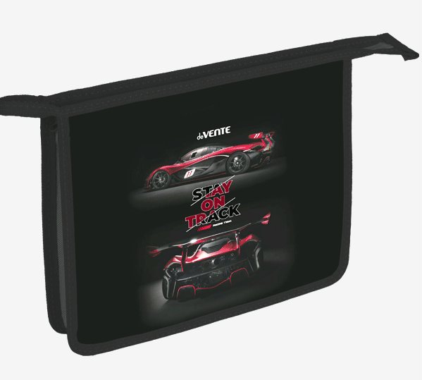 Папка для тетрадей deVENTE А5 24х19,8см Stay On Track фольга с конгревным тиснением, Черный, 1838781 
Папка для тетрадей deVENTE А5 24х19,8см Stay On Track фольга с конгревным тиснением, Черный, 1838781