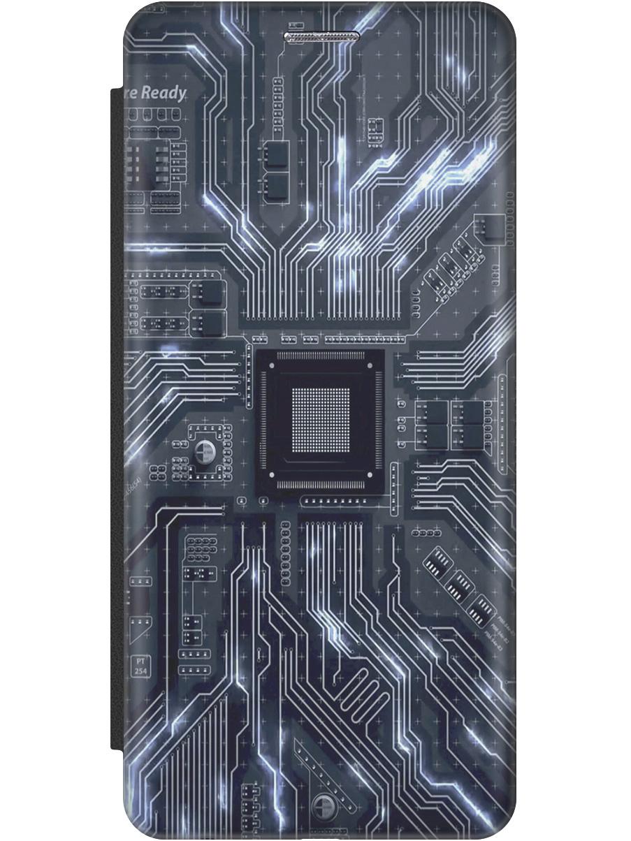 Чехол-книжка на Samsung Galaxy A05 "Синяя микросхема" черный, Белый;серый;синий, 20001454
Чехол-книжка на Samsung Galaxy A05 "Синяя микросхема" черный, Белый;серый;синий, 20001454