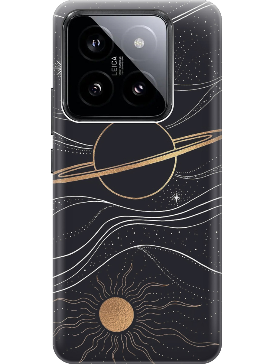 Силиконовый чехол на Xiaomi 14 Pro с рисунком "Сатурн и солнце", Белый;желтый, 20012092
Силиконовый чехол на Xiaomi 14 Pro с рисунком "Сатурн и солнце", Белый;желтый, 20012092