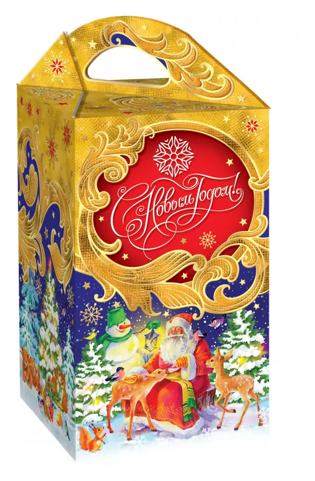 фото Подарочный набор на новый год "в ожидании чуда" 800гр сладкий фургон