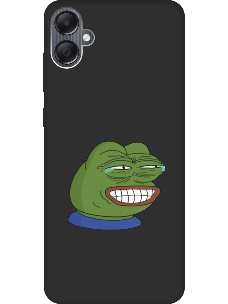 Матовый Soft Touch силиконовый чехол на Samsung Galaxy A05 "Pepe the Frog" черный, Черный;белый;зеленый;синий, 20001453
Матовый Soft Touch силиконовый чехол на Samsung Galaxy A05 "Pepe the Frog" черный, Черный;белый;зеленый;синий, 20001453