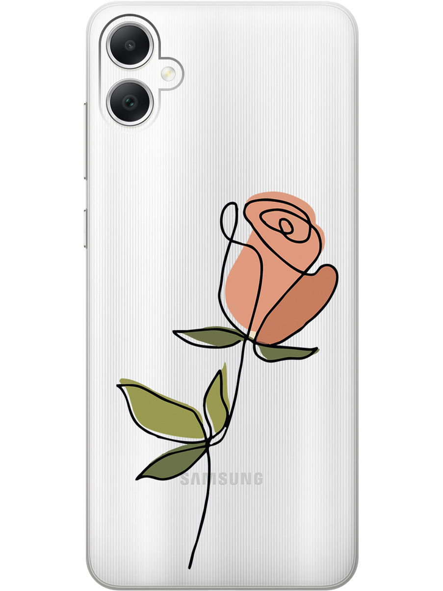Силиконовый чехол на Samsung Galaxy A05 "Rose", Прозрачный;зеленый;розовый;черный, 20001452
Силиконовый чехол на Samsung Galaxy A05 "Rose", Прозрачный;зеленый;розовый;черный, 20001452