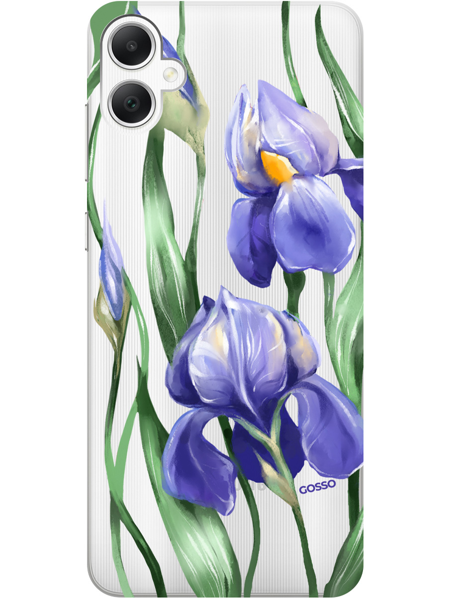 Силиконовый чехол на Samsung Galaxy A05 "Amazing Irises", Прозрачный;белый;синий, 20001452
Силиконовый чехол на Samsung Galaxy A05 "Amazing Irises", Прозрачный;белый;синий, 20001452