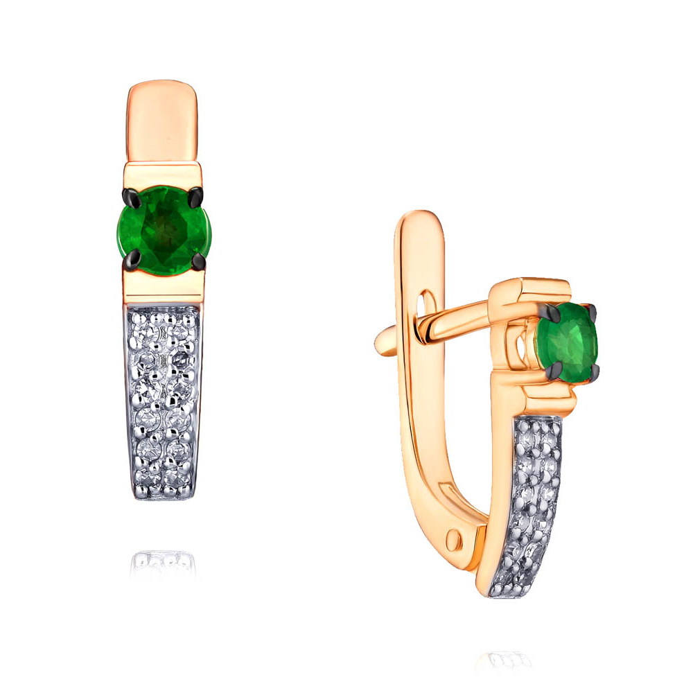 Серьги из красного золота с бриллиантом/изумрудом ADAMAS 2418934-А500ДЧ-433, 2418934-А500ДЧ-433
Серьги из красного золота с бриллиантом/изумрудом ADAMAS 2418934-А500ДЧ-433, 2418934-А500ДЧ-433
