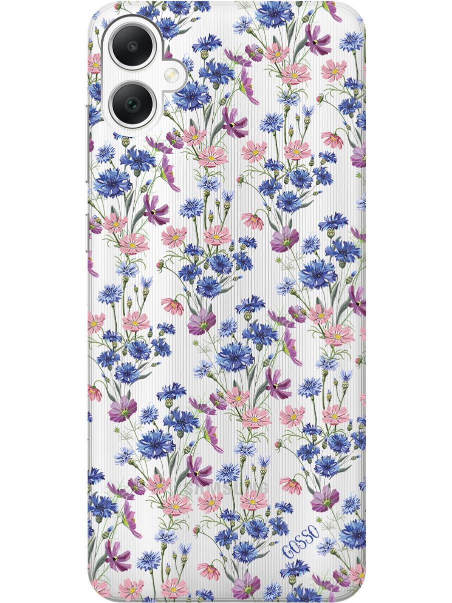 Силиконовый чехол на Samsung Galaxy A05 "Lovely Cornflowers", Прозрачный;голубой;фиолетовый, 20001452
Силиконовый чехол на Samsung Galaxy A05 "Lovely Cornflowers", Прозрачный;голубой;фиолетовый, 20001452