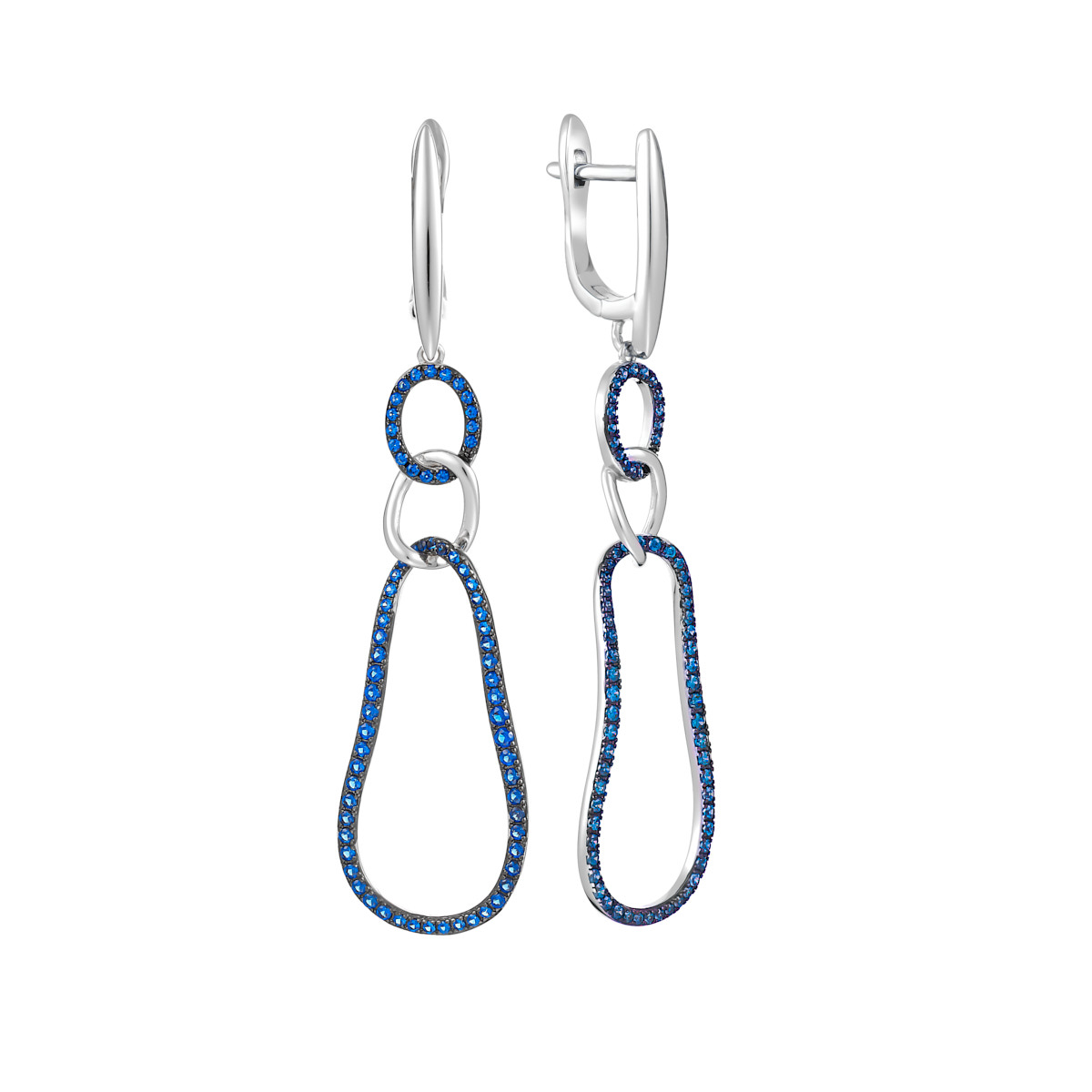 Серьги подвески из серебра со шпинелью Fresh Jewelry CZ-E2517-5-X-WB-X-X-SB, CZ-E2517-5-X-WB-X-X-SB
Серьги подвески из серебра со шпинелью Fresh Jewelry CZ-E2517-5-X-WB-X-X-SB, CZ-E2517-5-X-WB-X-X-SB