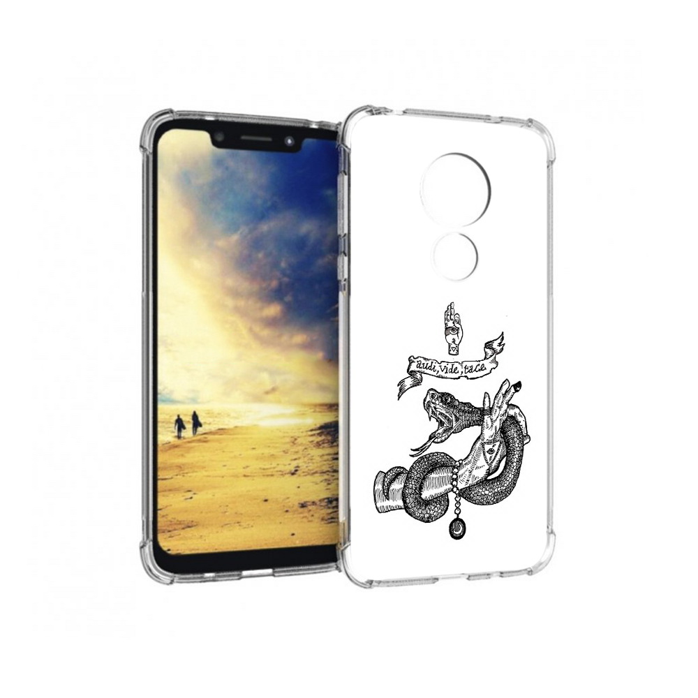 Чехол MyPads Tocco для Motorola G7 Power змея на руке рисунок (PT227059.362.366), Прозрачный, Tocco
Чехол MyPads Tocco для Motorola G7 Power змея на руке рисунок (PT227059.362.366), Прозрачный, Tocco