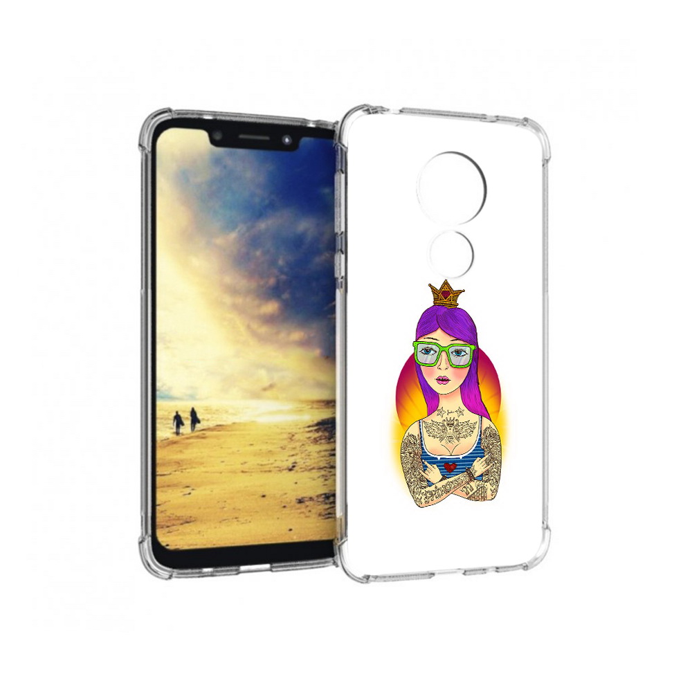 Чехол MyPads Tocco для Motorola G7 Power девушка в татуировках с короной, Прозрачный, Tocco
Чехол MyPads Tocco для Motorola G7 Power девушка в татуировках с короной, Прозрачный, Tocco