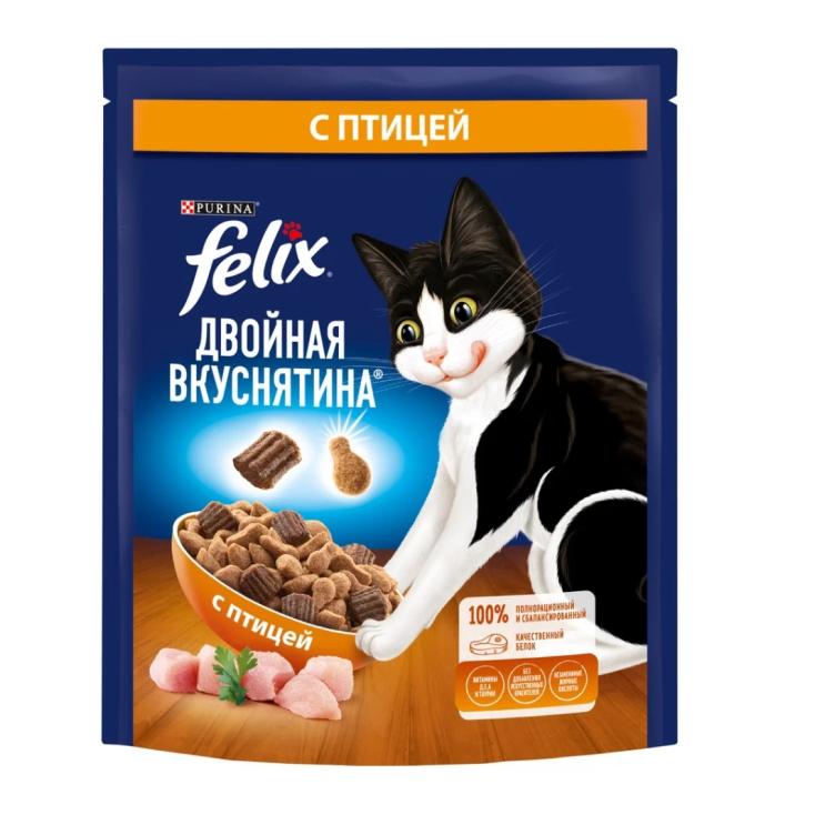 Сухой корм для кошек Felix с птицей Двойная вкуснятина, 2шт по 0,2кг, Двойная вкуснятина с птицей
Сухой корм для кошек Felix с птицей Двойная вкуснятина, 2шт по 0,2кг, Двойная вкуснятина с птицей