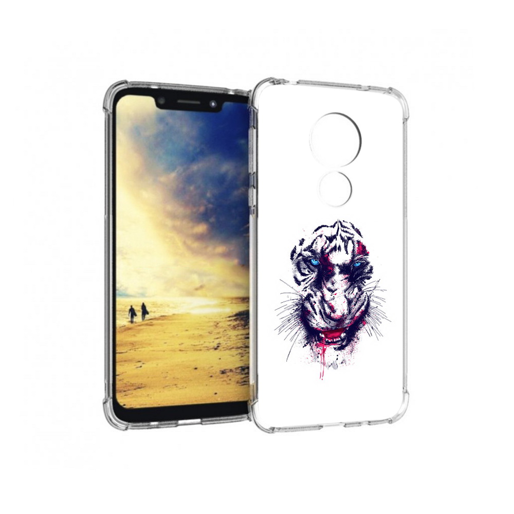 Чехол MyPads Tocco для Motorola G7 Power безумный тигр (PT227059.362.228), Прозрачный, Tocco
Чехол MyPads Tocco для Motorola G7 Power безумный тигр (PT227059.362.228), Прозрачный, Tocco