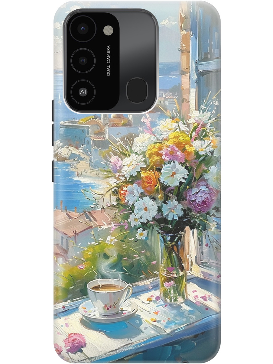 Силиконовый чехол на Tecno Spark 8C / Go 2022 с принтом "Букет цветов и кофе", Прозрачный;белый;голубой, 778678022
Силиконовый чехол на Tecno Spark 8C / Go 2022 с принтом "Букет цветов и кофе", Прозрачный;белый;голубой, 778678022