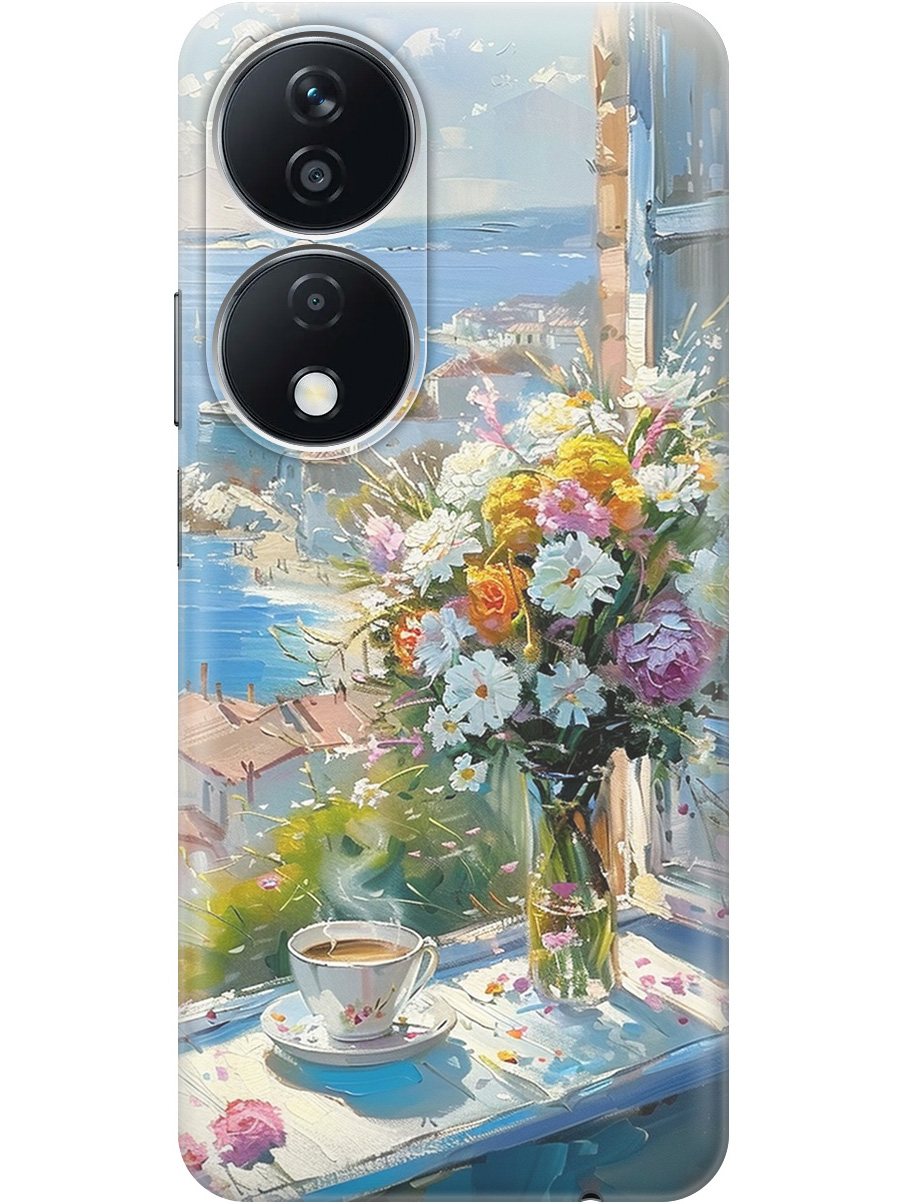 Силиконовый чехол на Honor X7b с принтом "Букет цветов и кофе", Прозрачный;белый;голубой, 781972122
Силиконовый чехол на Honor X7b с принтом "Букет цветов и кофе", Прозрачный;белый;голубой, 781972122