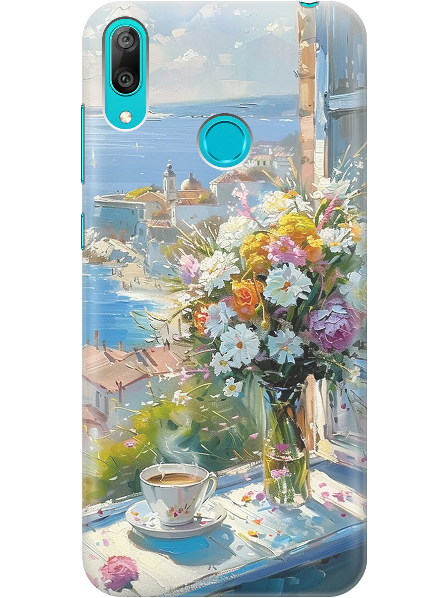 Силиконовый чехол на Huawei Y7 (2019) с принтом "Букет цветов и кофе", Прозрачный;белый;голубой, 720668222
Силиконовый чехол на Huawei Y7 (2019) с принтом "Букет цветов и кофе", Прозрачный;белый;голубой, 720668222