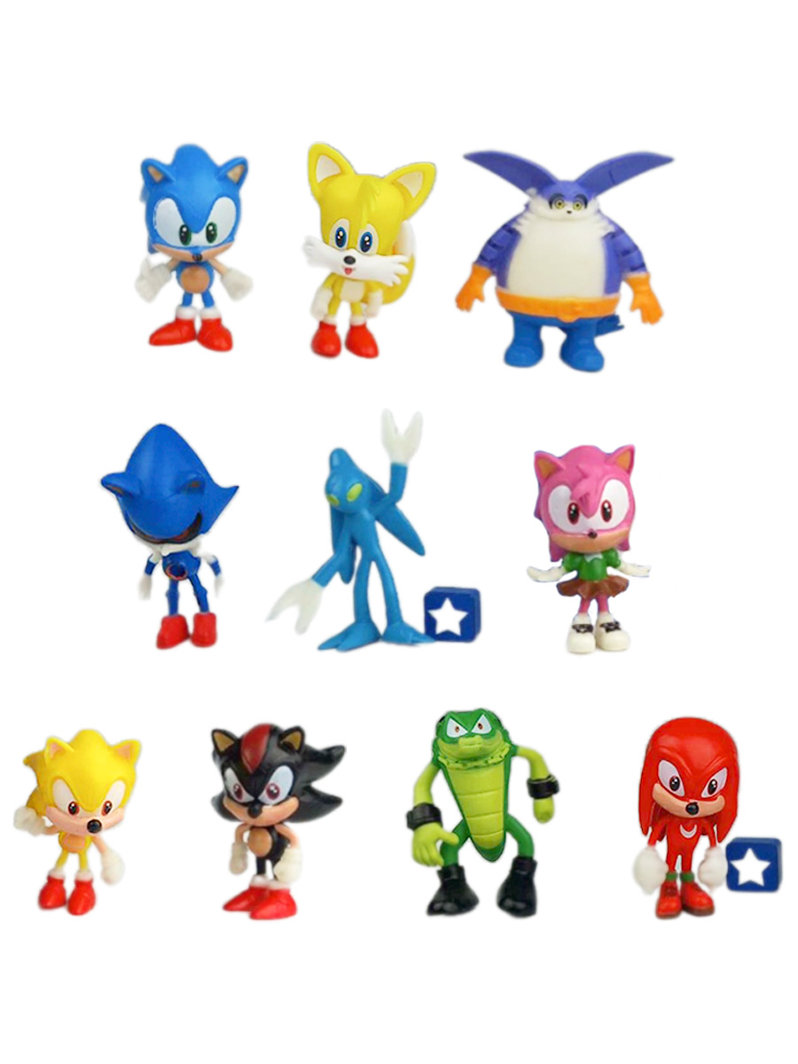 Фигурки StarFriend Sonic 10 в 1 Наклз Тейлз Эми Роуз Шеддоу, 7-8,5 см, еж Соник Sonic 10 в 1 Наклз Тейлз Эми Роуз Шеддоу
Фигурки StarFriend Sonic 10 в 1 Наклз Тейлз Эми Роуз Шеддоу, 7-8,5 см, еж Соник Sonic 10 в 1 Наклз Тейлз Эми Роуз Шеддоу