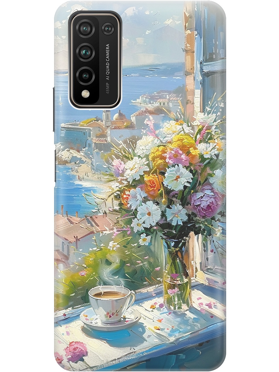 Силиконовый чехол на Honor 10x Lite с принтом "Букет цветов и кофе", Прозрачный;белый;голубой, 723565522
Силиконовый чехол на Honor 10x Lite с принтом "Букет цветов и кофе", Прозрачный;белый;голубой, 723565522