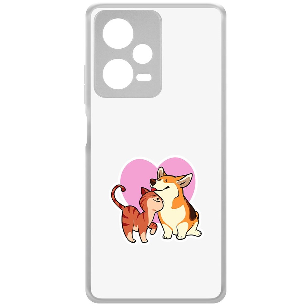 Чехол-накладка Case Любовь противоположностей для Xiaomi Redmi Note 12 Pro+ 5G, Прозрачный
Чехол-накладка Case Любовь противоположностей для Xiaomi Redmi Note 12 Pro+ 5G, Прозрачный