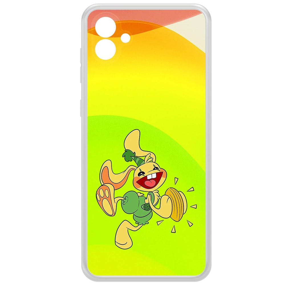 Чехол-накладка Case Хаги Ваги - Крольчонок Бонзо для Samsung Galaxy A04e (A042), Прозрачный
Чехол-накладка Case Хаги Ваги - Крольчонок Бонзо для Samsung Galaxy A04e (A042), Прозрачный