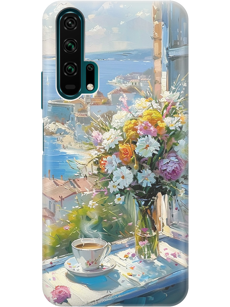 Силиконовый чехол на Honor 20 Pro с принтом "Букет цветов и кофе", Прозрачный;белый;голубой, 721700722
Силиконовый чехол на Honor 20 Pro с принтом "Букет цветов и кофе", Прозрачный;белый;голубой, 721700722