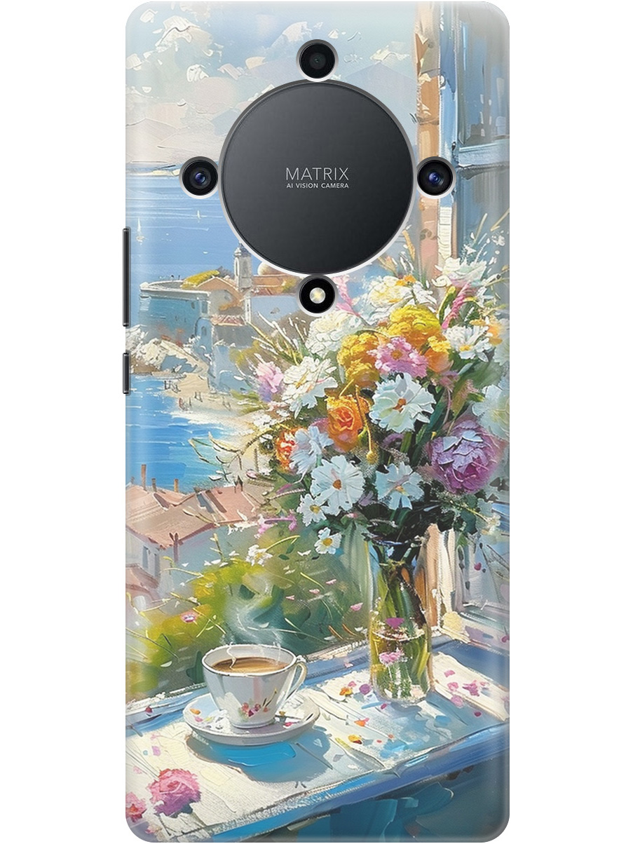 Силиконовый чехол на Honor X9a / Magic5 Lite с принтом "Букет цветов и кофе", Прозрачный;белый;голубой, 769394722
Силиконовый чехол на Honor X9a / Magic5 Lite с принтом "Букет цветов и кофе", Прозрачный;белый;голубой, 769394722