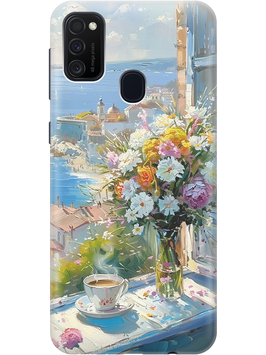 Силиконовый чехол на Samsung Galaxy M21 / M30s с принтом "Букет цветов и кофе", Прозрачный;белый;голубой, 723067622
Силиконовый чехол на Samsung Galaxy M21 / M30s с принтом "Букет цветов и кофе", Прозрачный;белый;голубой, 723067622