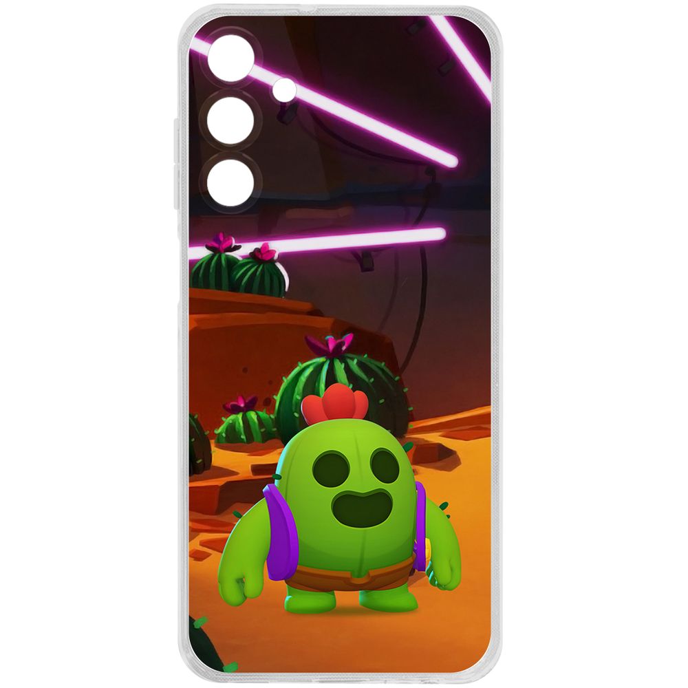 Чехол-накладка Krutoff Clear Case Brawl Stars-Спайк для Samsung Galaxy A15, Прозрачный
Чехол-накладка Krutoff Clear Case Brawl Stars-Спайк для Samsung Galaxy A15, Прозрачный