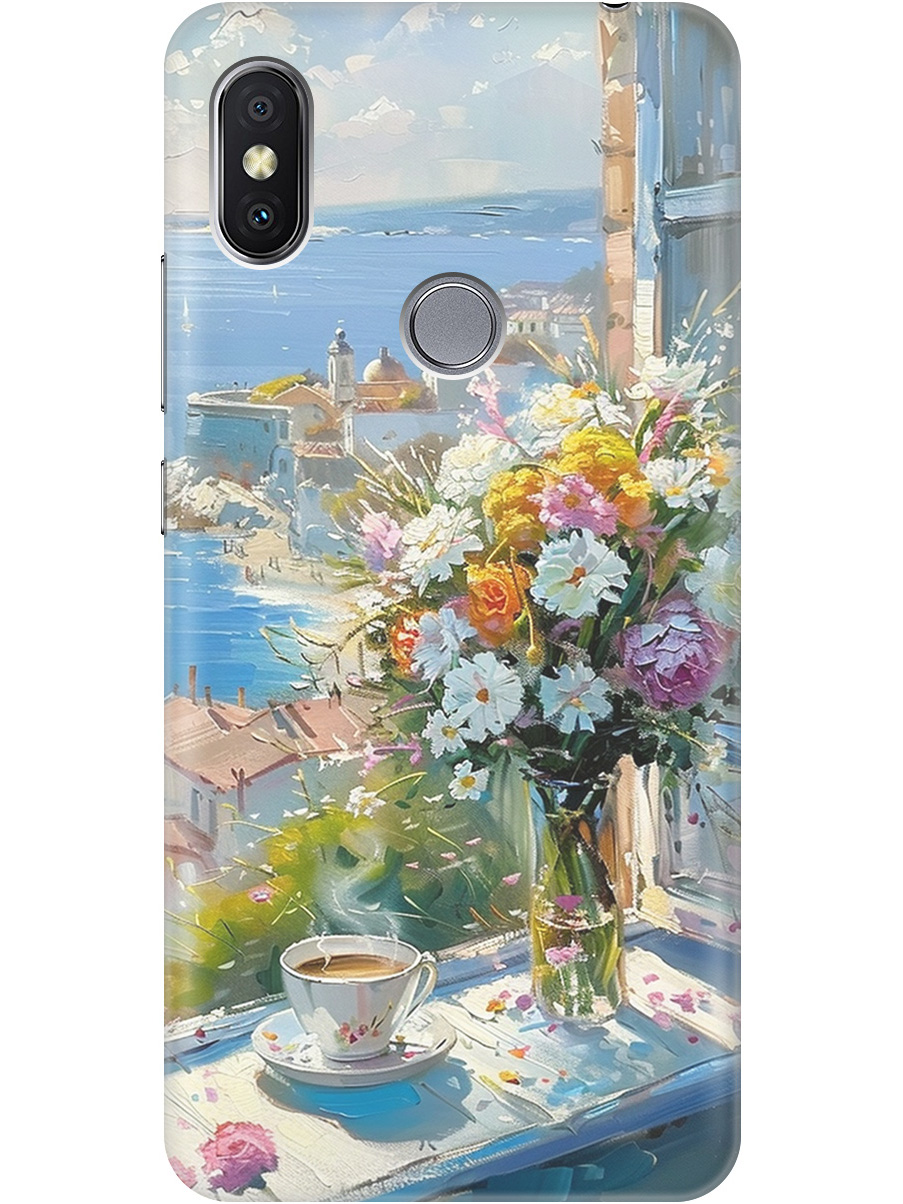 Силиконовый чехол на Xiaomi Redmi S2 с принтом "Букет цветов и кофе", Прозрачный;белый;голубой, 718410222
Силиконовый чехол на Xiaomi Redmi S2 с принтом "Букет цветов и кофе", Прозрачный;белый;голубой, 718410222