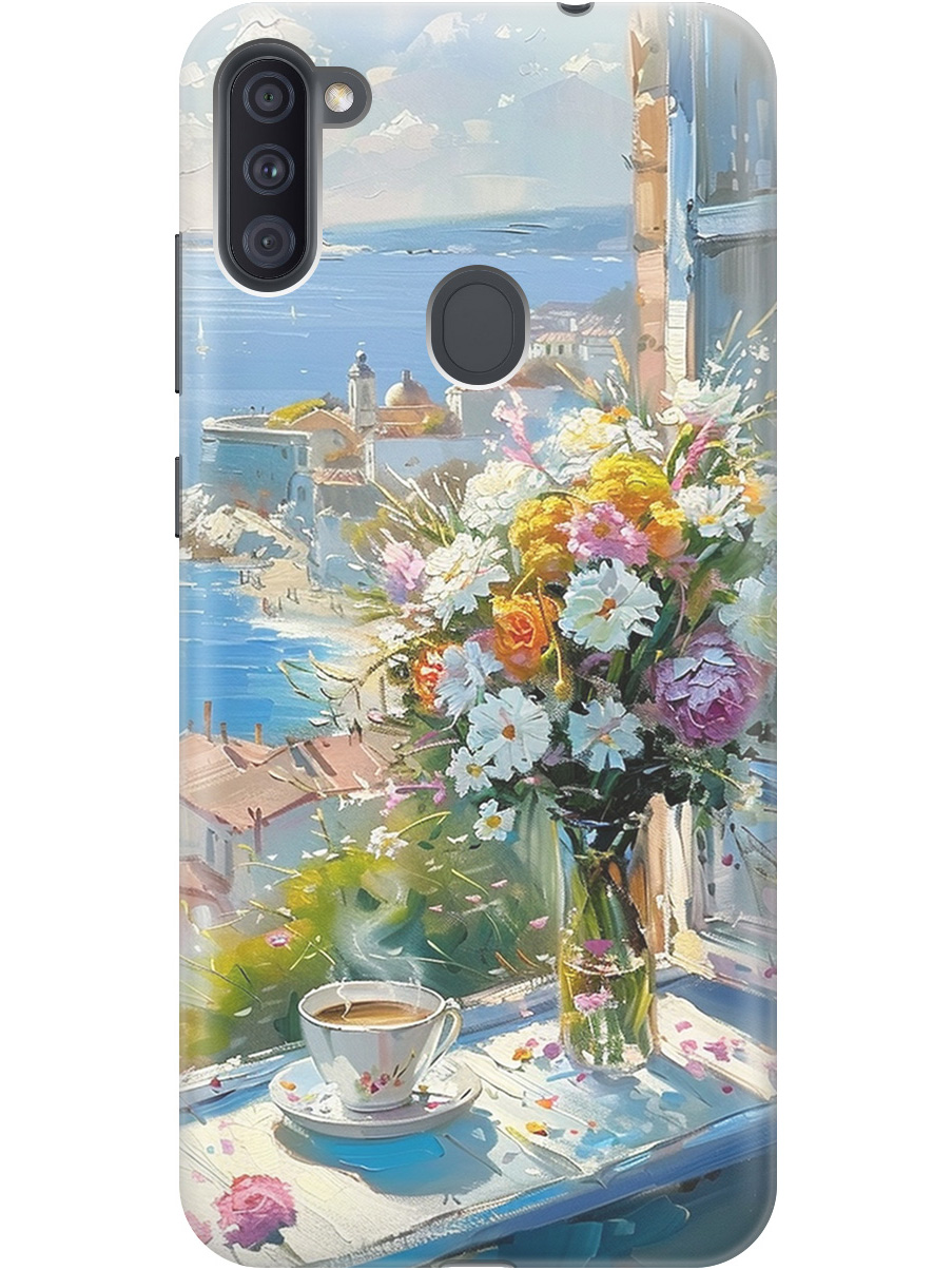 Силиконовый чехол на Samsung Galaxy A11 / M11 с принтом "Букет цветов и кофе", Прозрачный;белый;голубой, 722820822
Силиконовый чехол на Samsung Galaxy A11 / M11 с принтом "Букет цветов и кофе", Прозрачный;белый;голубой, 722820822
