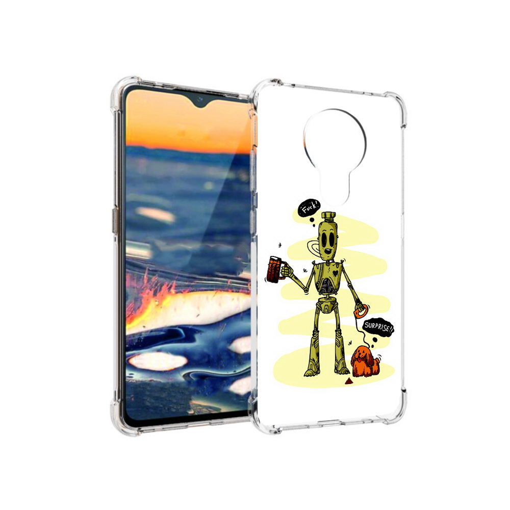 Чехол MyPads Tocco для Nokia 5.3 прикольный робот (PT227052.106.557), Прозрачный, Tocco
Чехол MyPads Tocco для Nokia 5.3 прикольный робот (PT227052.106.557), Прозрачный, Tocco