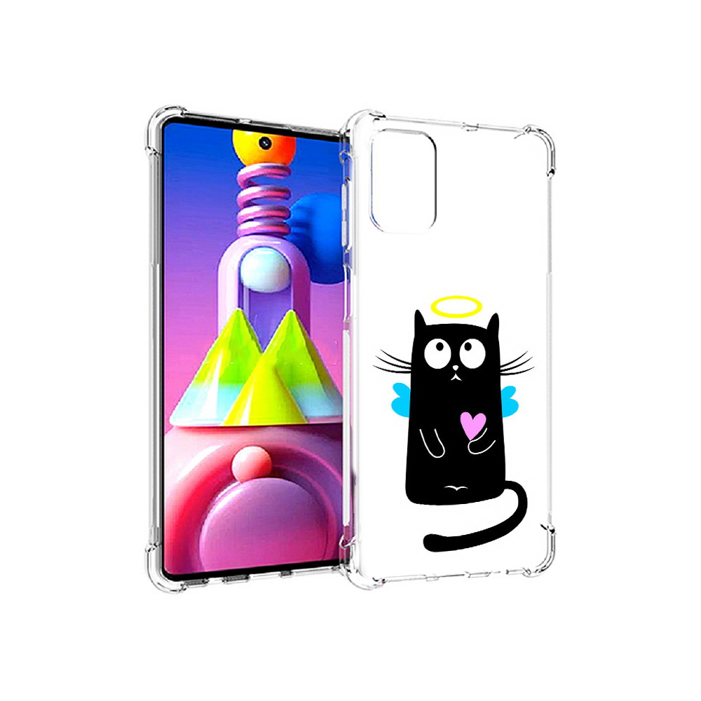 Чехол MyPads Tocco для Samsung Galaxy M51 Кот ангелок (PT156838.490.96), Прозрачный, Tocco
Чехол MyPads Tocco для Samsung Galaxy M51 Кот ангелок (PT156838.490.96), Прозрачный, Tocco