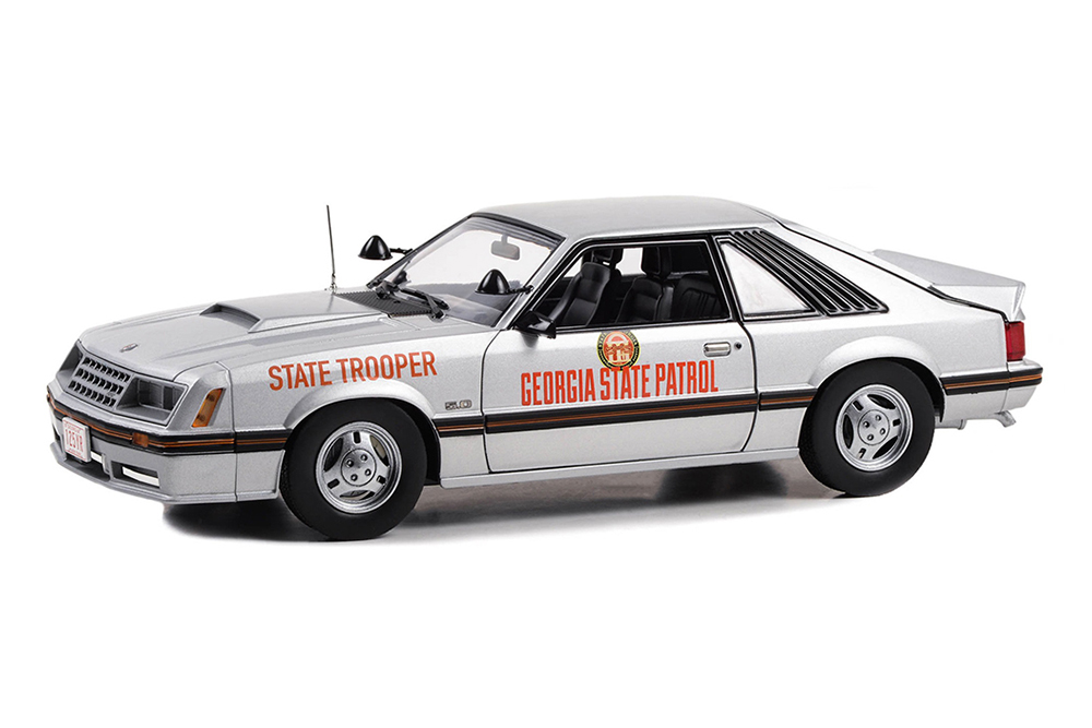 Модель коллекционная GREENLIGHT Ford mustang ssp "georgia state patrol state trooper" 1982, Серебристый
Модель коллекционная GREENLIGHT Ford mustang ssp "georgia state patrol state trooper" 1982, Серебристый