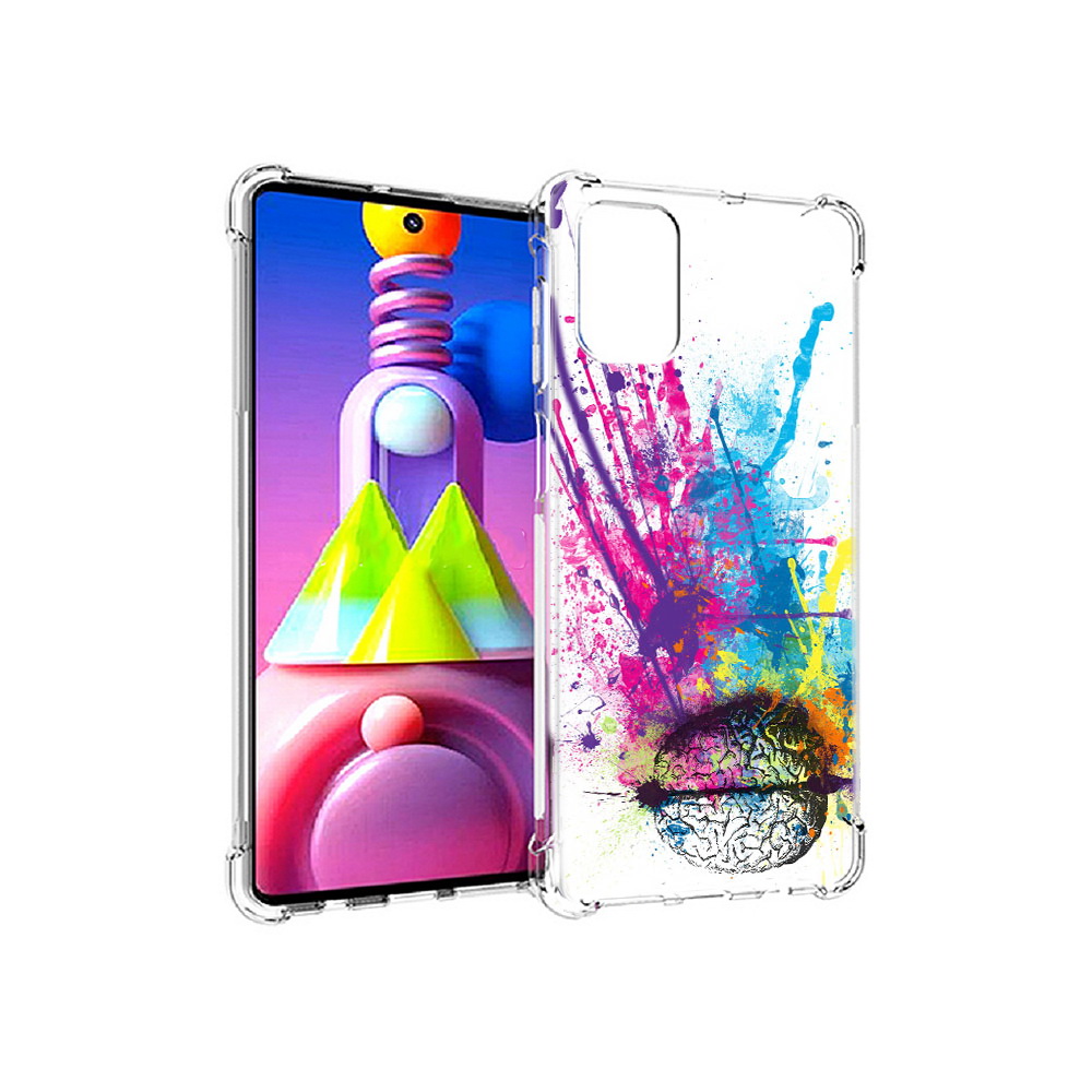 Чехол MyPads Tocco для Samsung Galaxy M51 яркий красочный мозг (PT156838.490.710), Прозрачный, Tocco
Чехол MyPads Tocco для Samsung Galaxy M51 яркий красочный мозг (PT156838.490.710), Прозрачный, Tocco