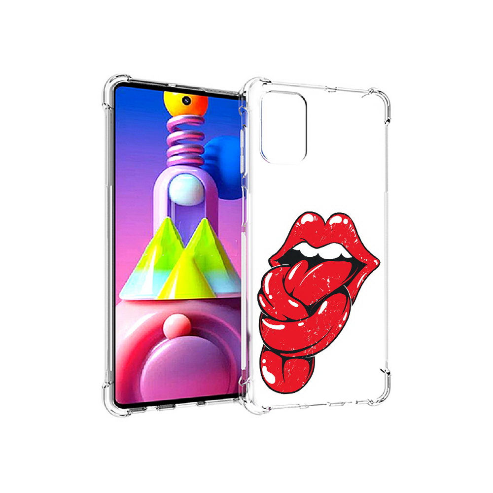 Чехол MyPads Tocco для Samsung Galaxy M51 яркие губы с языком (PT156838.490.705), Прозрачный, Tocco
Чехол MyPads Tocco для Samsung Galaxy M51 яркие губы с языком (PT156838.490.705), Прозрачный, Tocco