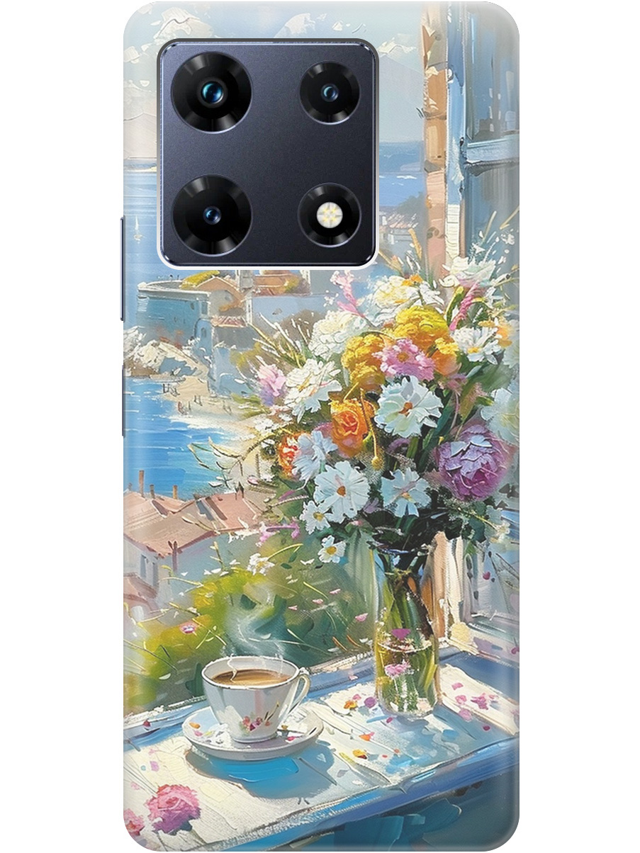 Силиконовый чехол на Infinix Note 30 Pro с принтом "Букет цветов и кофе", Прозрачный;белый;голубой, 773942822
Силиконовый чехол на Infinix Note 30 Pro с принтом "Букет цветов и кофе", Прозрачный;белый;голубой, 773942822