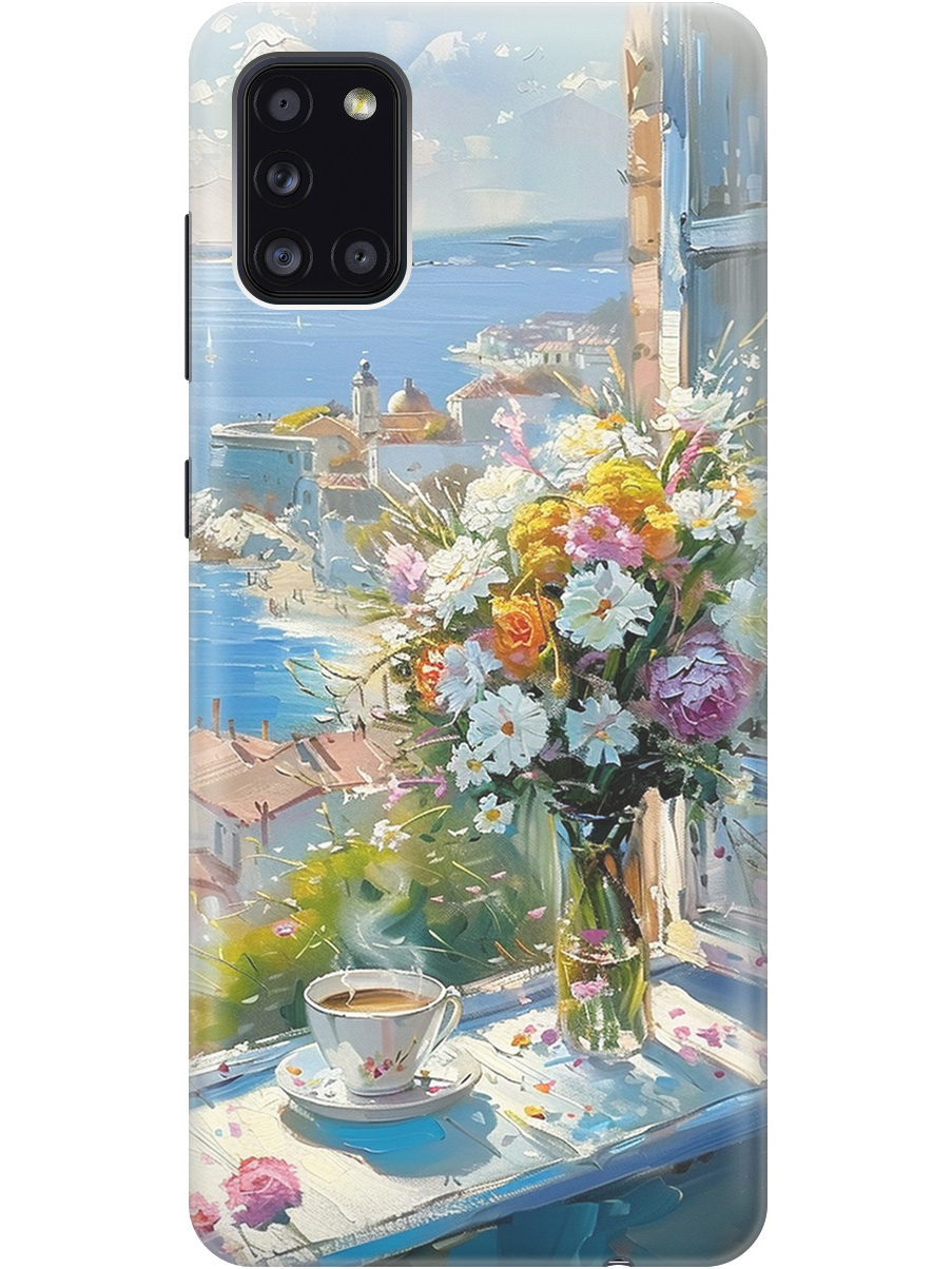 Силиконовый чехол на Samsung Galaxy A31 с принтом "Букет цветов и кофе", Прозрачный;белый;голубой, 722871922
Силиконовый чехол на Samsung Galaxy A31 с принтом "Букет цветов и кофе", Прозрачный;белый;голубой, 722871922