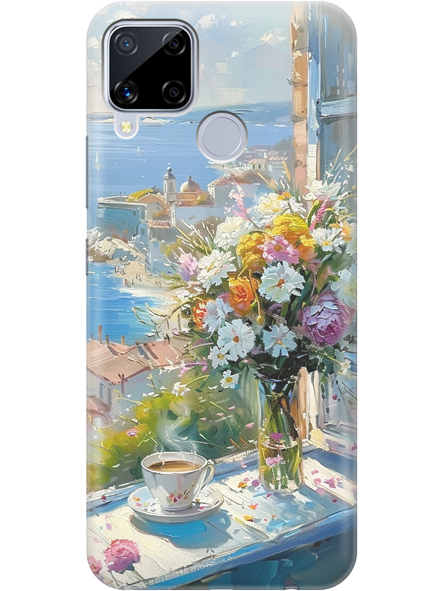 Силиконовый чехол на realme C15 / C25 с принтом "Букет цветов и кофе", Прозрачный;белый;голубой, 726149822
Силиконовый чехол на realme C15 / C25 с принтом "Букет цветов и кофе", Прозрачный;белый;голубой, 726149822