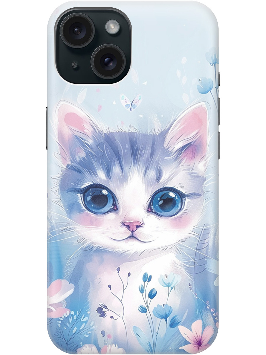 Силиконовый чехол на Apple iPhone 15 с принтом "Котик в цветах", Прозрачный;белый;голубой;розовый, 775147812
Силиконовый чехол на Apple iPhone 15 с принтом "Котик в цветах", Прозрачный;белый;голубой;розовый, 775147812