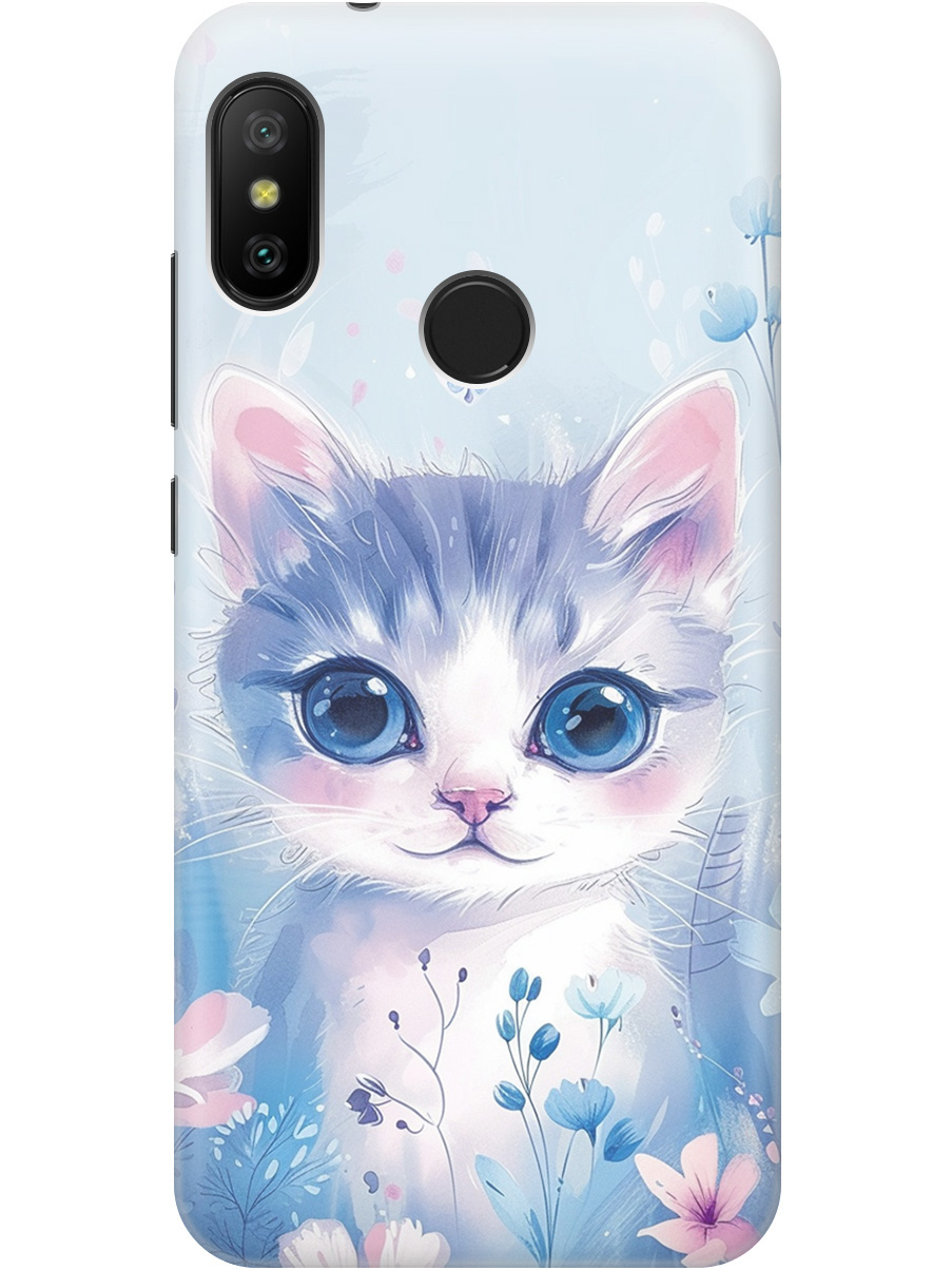 Силиконовый чехол на Xiaomi Mi A2 Lite / Redmi 6 Pro с принтом "Котик в цветах", Прозрачный;белый;голубой;розовый, 718586912
Силиконовый чехол на Xiaomi Mi A2 Lite / Redmi 6 Pro с принтом "Котик в цветах", Прозрачный;белый;голубой;розовый, 718586912