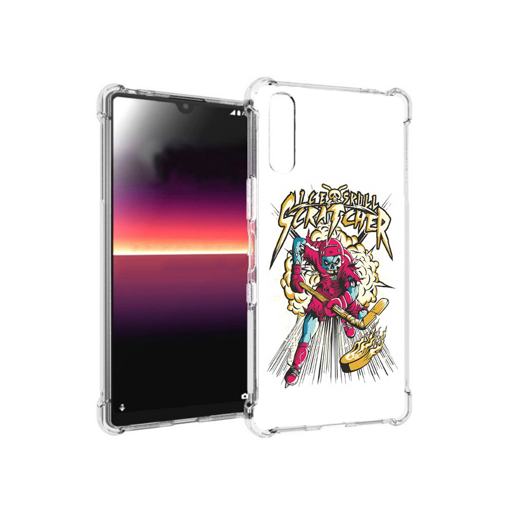 Чехол MyPads Tocco для Sony Xperia L4 нарисованный скелет хоккеист (PT227010.235.514), Прозрачный, Tocco
Чехол MyPads Tocco для Sony Xperia L4 нарисованный скелет хоккеист (PT227010.235.514), Прозрачный, Tocco