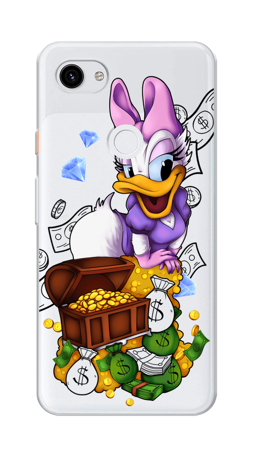 Чехол на Google Pixel 3A XL "Rich Daisy Duck", Коричневый;белый;фиолетовый, 270450-6
Чехол на Google Pixel 3A XL "Rich Daisy Duck", Коричневый;белый;фиолетовый, 270450-6