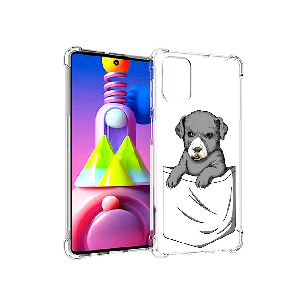 Чехол MyPads Tocco для Samsung Galaxy M51 собачка в кармане (PT156838.490.611), Прозрачный, Tocco
Чехол MyPads Tocco для Samsung Galaxy M51 собачка в кармане (PT156838.490.611), Прозрачный, Tocco