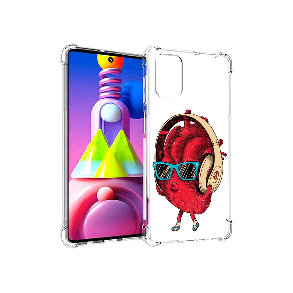Чехол MyPads Tocco для Samsung Galaxy M51 слушай сердце (PT156838.490.609), Прозрачный, Tocco
Чехол MyPads Tocco для Samsung Galaxy M51 слушай сердце (PT156838.490.609), Прозрачный, Tocco
