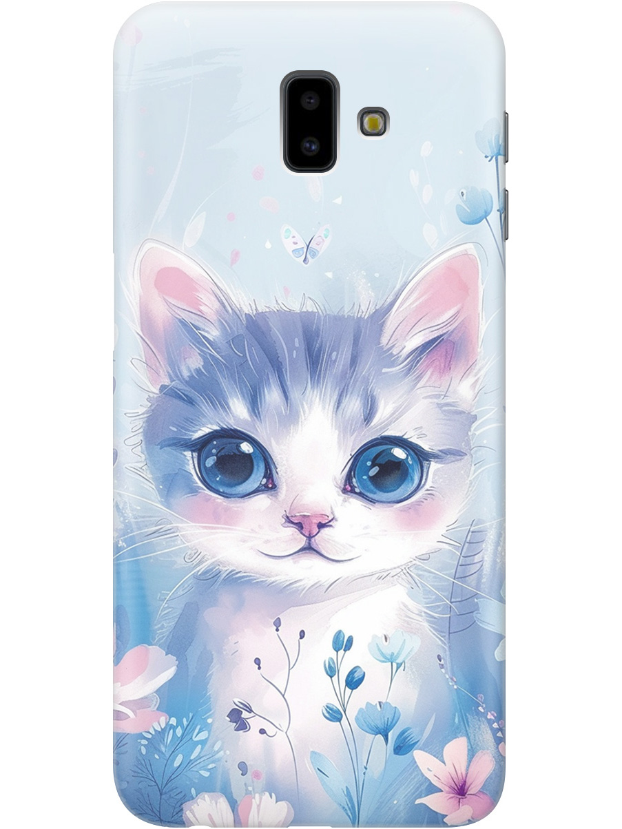 Силиконовый чехол на Samsung Galaxy J6+ (2018) с принтом "Котик в цветах", Прозрачный;белый;голубой;розовый, 719355812
Силиконовый чехол на Samsung Galaxy J6+ (2018) с принтом "Котик в цветах", Прозрачный;белый;голубой;розовый, 719355812