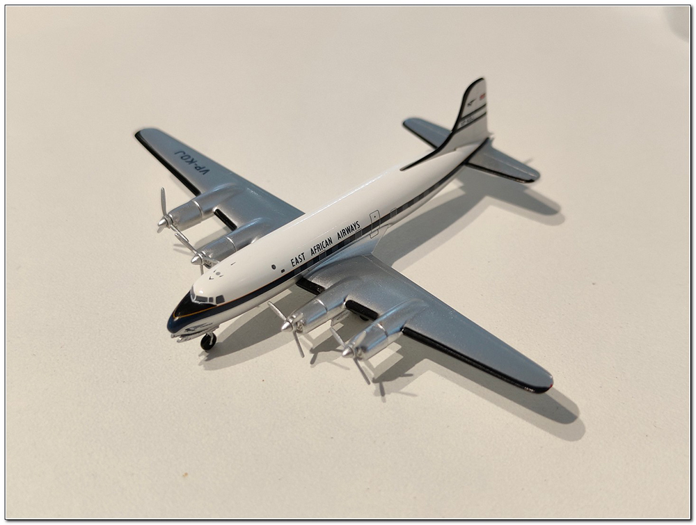 Модель коллекционная Canadair C-4 argonaut east african airways vp-koj (длина 7,14 см), Белый
Модель коллекционная Canadair C-4 argonaut east african airways vp-koj (длина 7,14 см), Белый